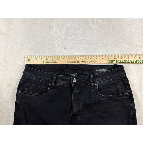 The Perfect Jean NYC Bootcut Jeans Mens 34x36 Black Denim 5-Pocket Performance - Picture 4 of 8